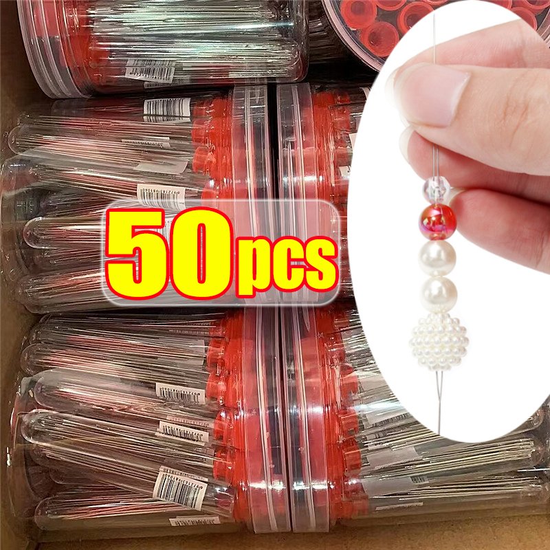 Xtool Jewelry Making - 5/50PCS Beading Needles Seed Beads Needles