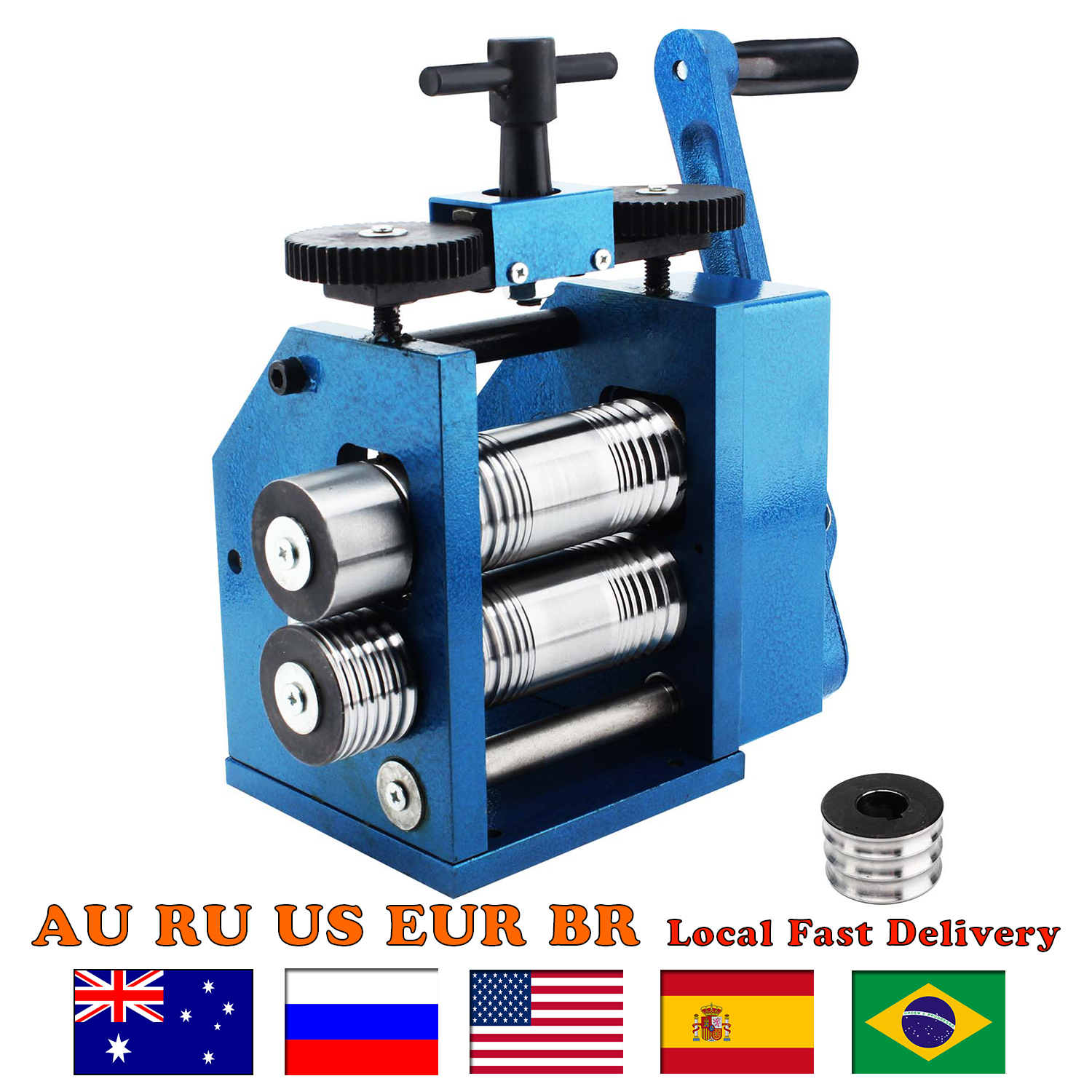 Jewelry Making Table - Jewelry Rolling Mill Machine Gear Ratio