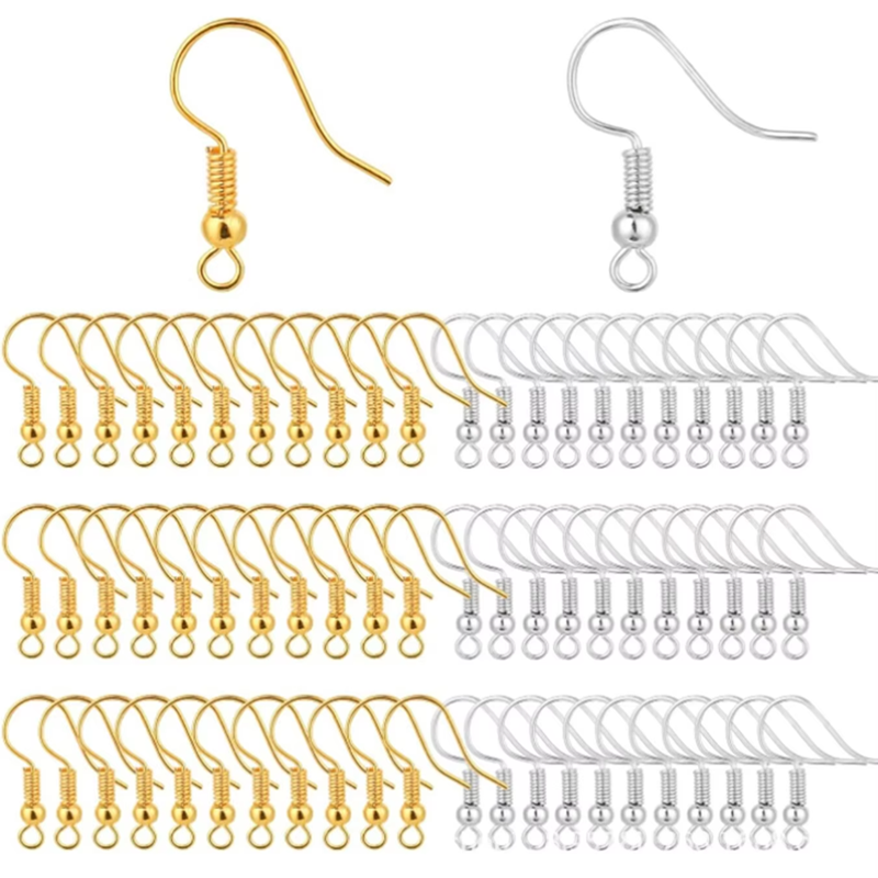 Jewelry Making Material - 100/500pcs DIY Earring Findings Earrings Clasps