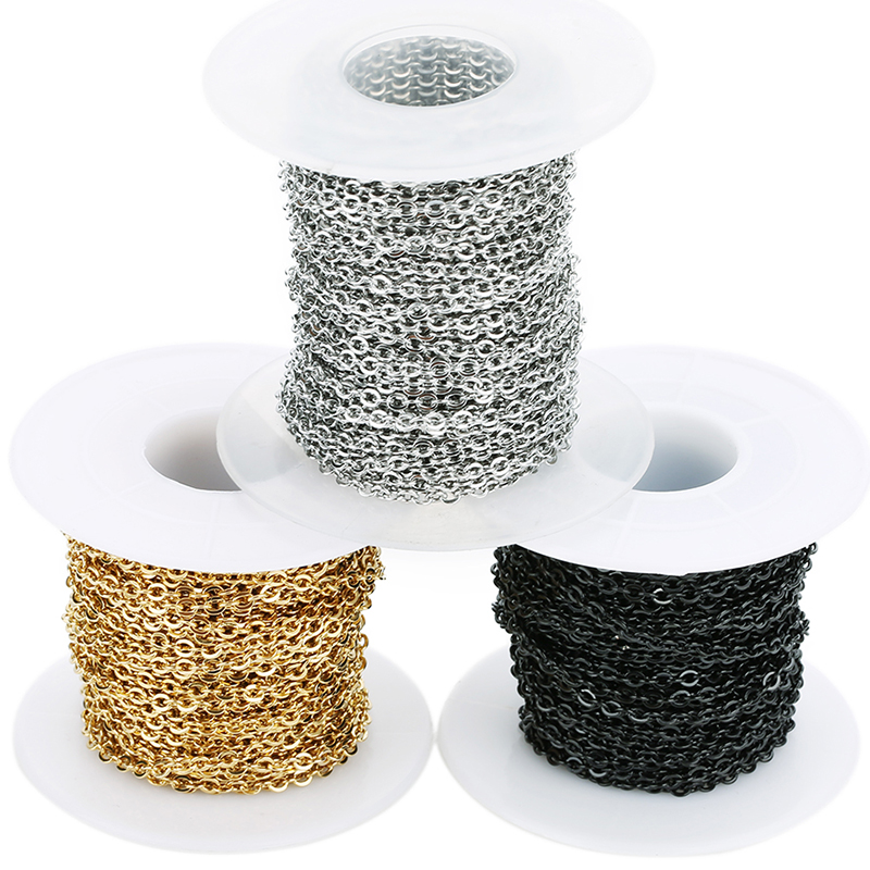 Chain Roll Cable - 10Yards/roll 1/1.5/2/2.5/3mm Stainless Steel Cable Chains