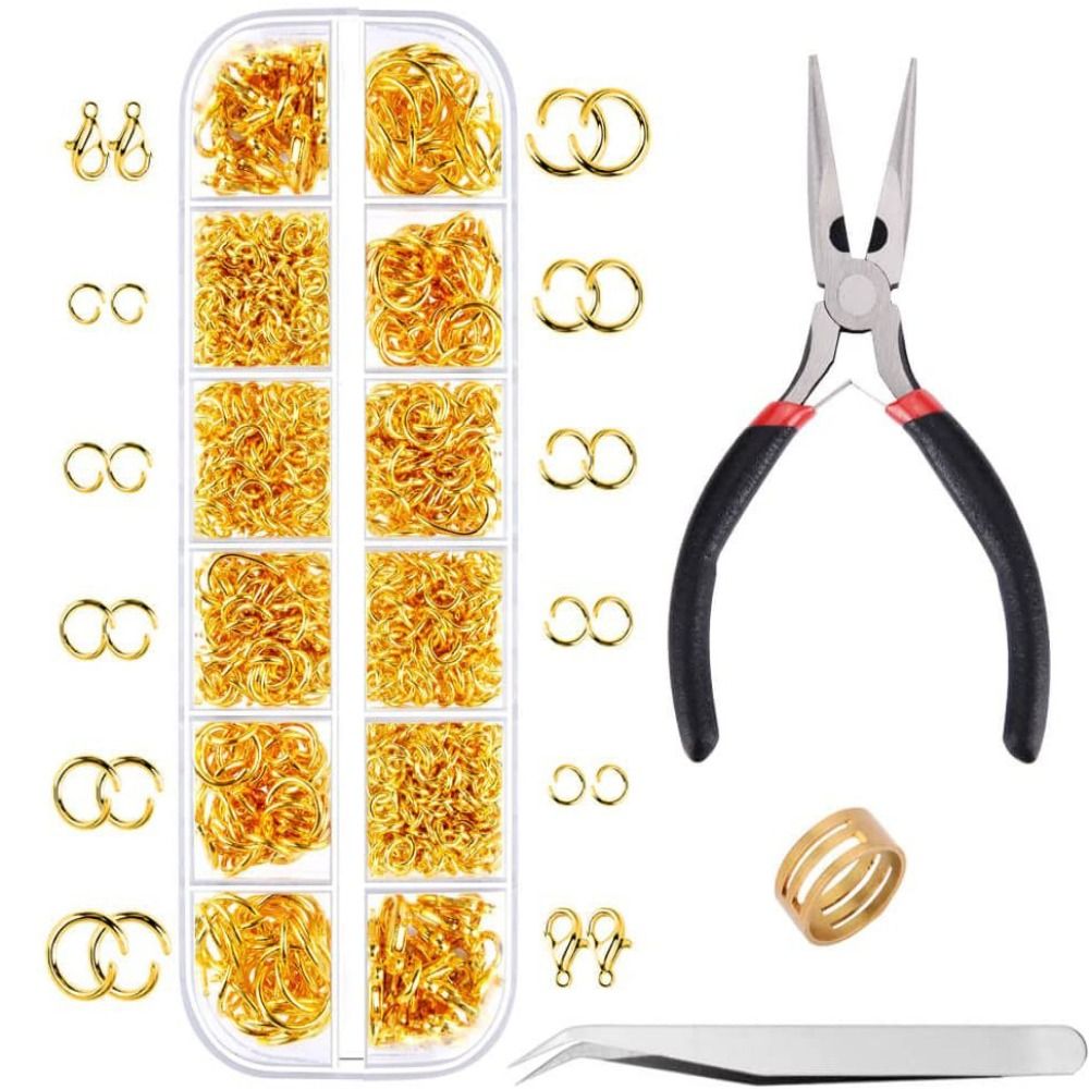 1200pcs 4-10mm Gold Silver Ope - đánh giá và giá Jewelry Making Pliers