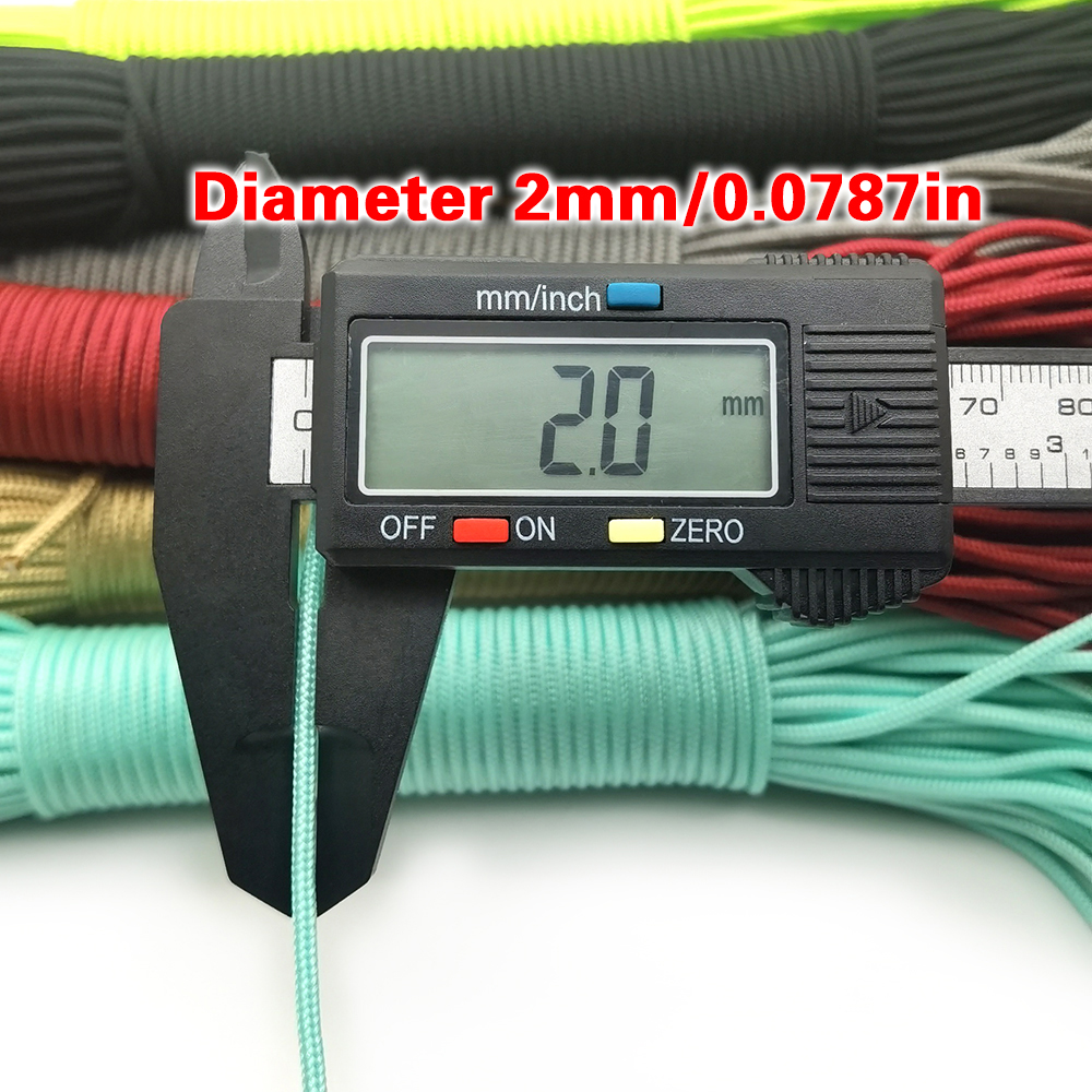 Dia.2Mm Paracord, 31M/15M/8Met - đánh giá và giá Jewelry Making Table
