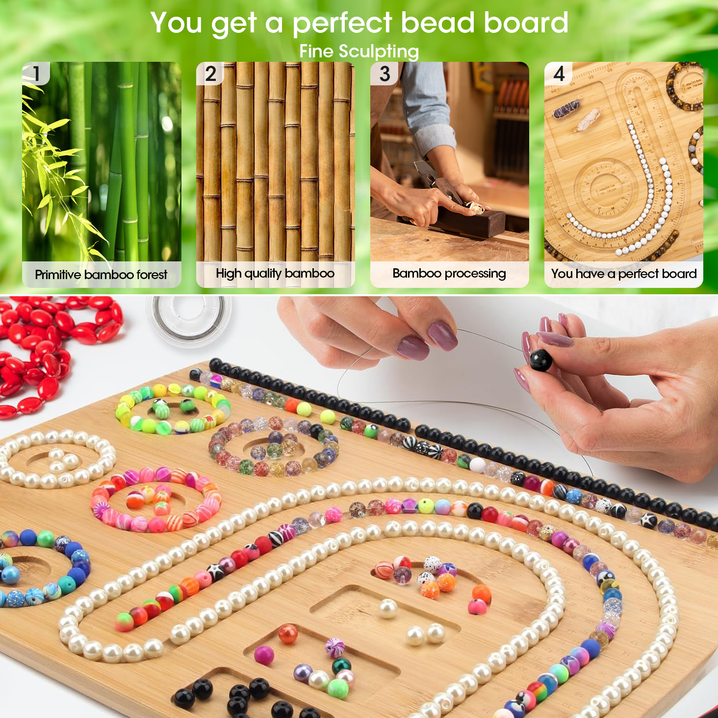 Wooden Beading Design Board Ba - đánh giá và giá Jewelry Making Table