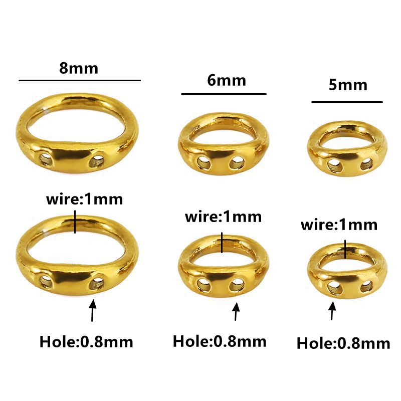 30pcs 5/6/8mm Stainless Steel  - đánh giá và giá Jewelry Making Name