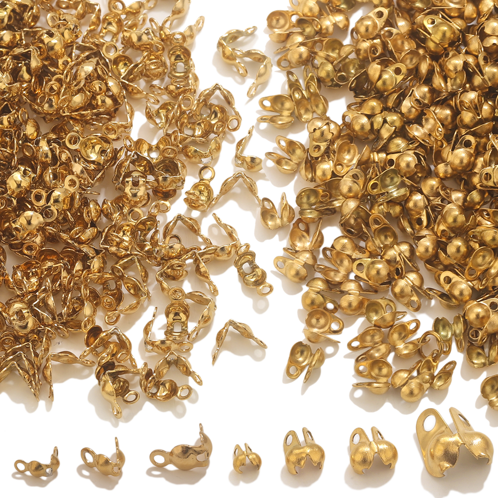 50pcs PVD Gold Plated Stainles - đánh giá và giá Jewelry Making Material