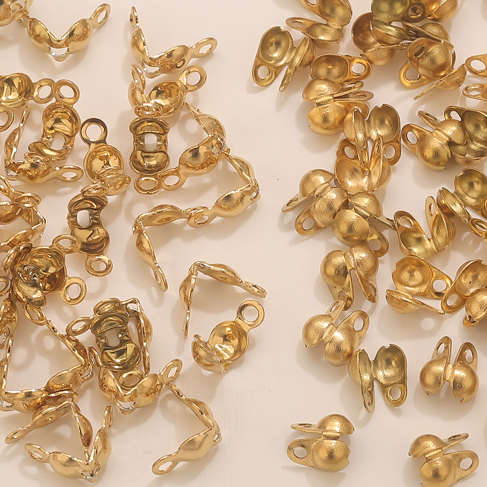 50pcs PVD Gold Plated Stainles - đánh giá và giá Jewelry Making Material