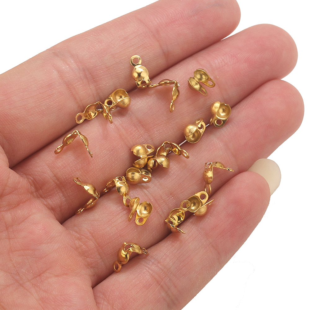 50pcs PVD Gold Plated Stainles - đánh giá và giá Jewelry Making Material