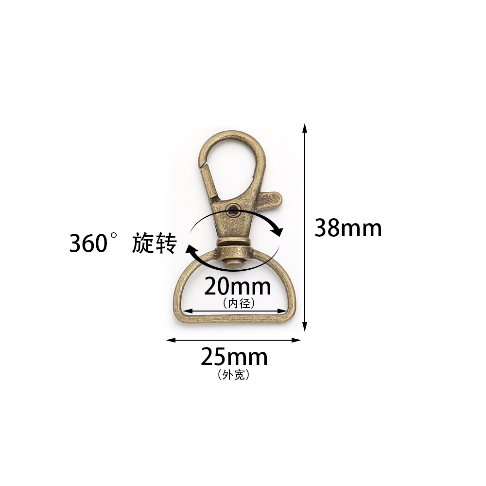 10pcs/lot Metal Swivel Clasps  - đánh giá và giá Jewelry Making Name