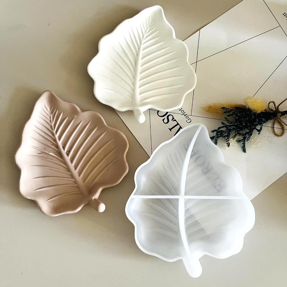 Leaf-shaped tray mold, leaf-sh - đánh giá và giá Jewelry Making Table