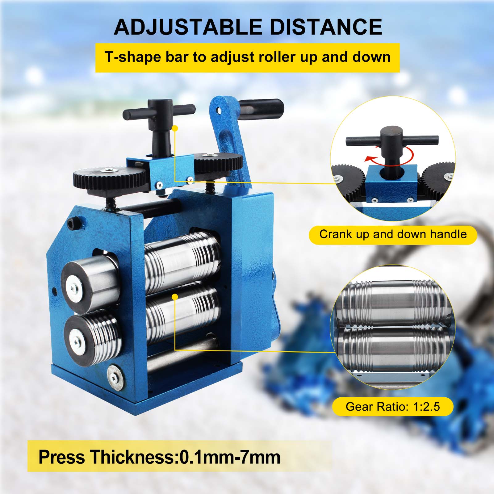 Jewelry Rolling Mill Machine G - đánh giá và giá Jewelry Making Table