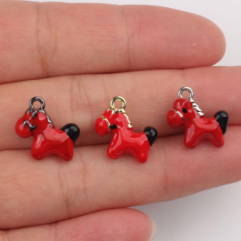 [HF][LA]2Pcs Zinc Alloy Horse  - đánh giá và giá Jewelry Making In La