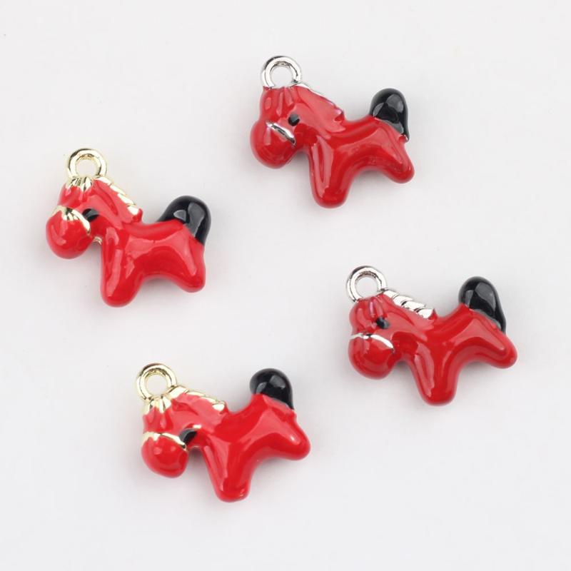 [HF][LA]2Pcs Zinc Alloy Horse  - đánh giá và giá Jewelry Making In La
