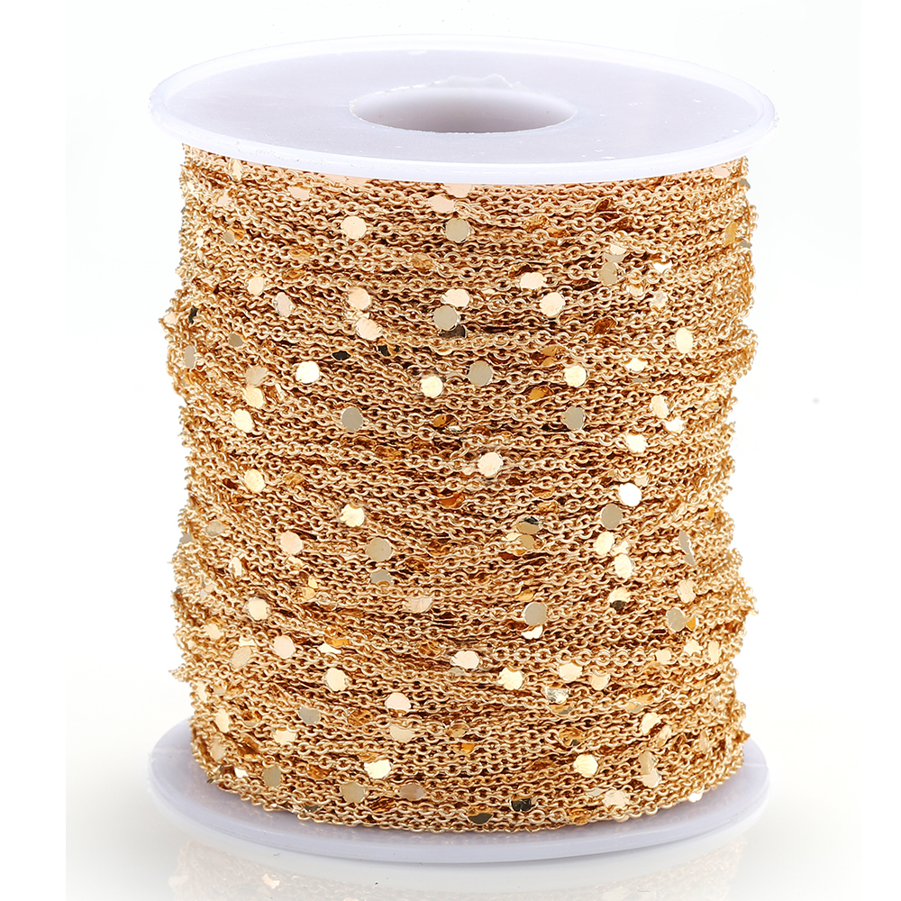 10Meters/Roll Sequins Chain Go - đánh giá và giá Chain Roll Cable