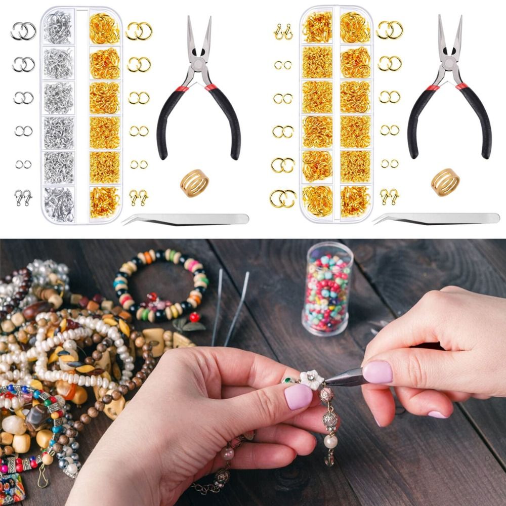 1200pcs 4-10mm Gold Silver Ope - đánh giá và giá Jewelry Making Pliers