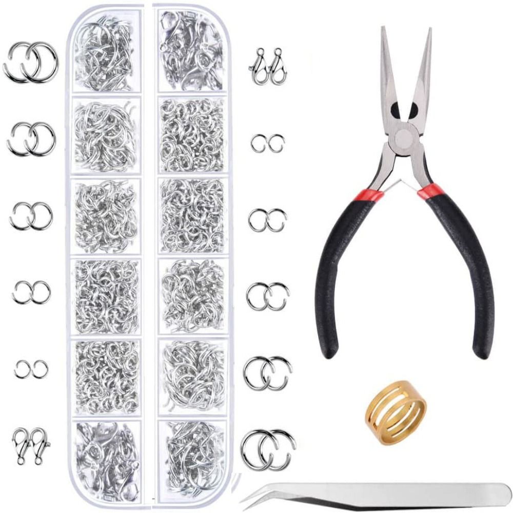 1200pcs 4-10mm Gold Silver Ope - đánh giá và giá Jewelry Making Pliers