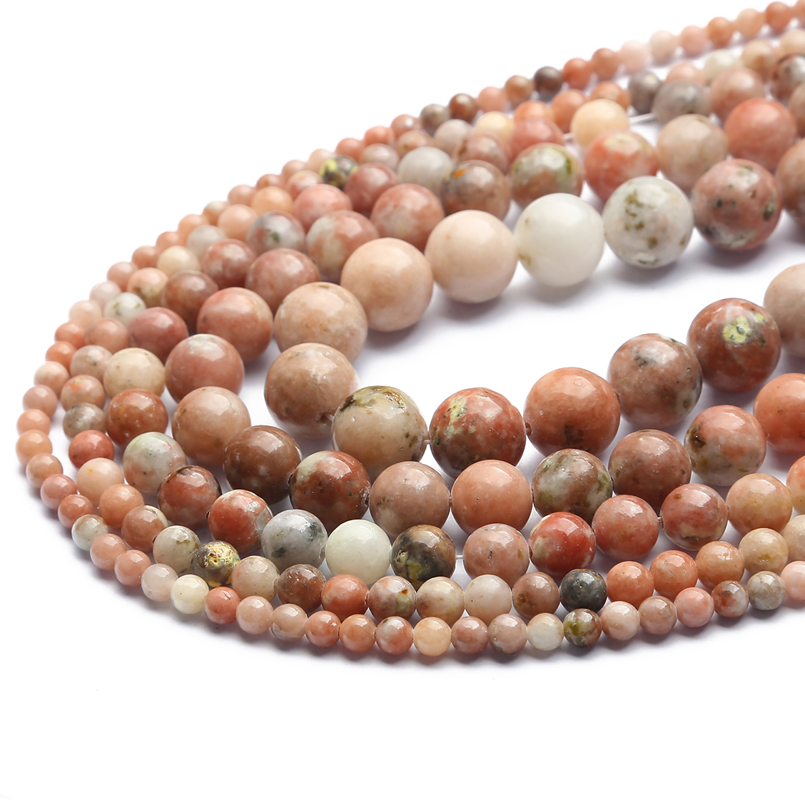 Natural Red Network Stone Roun - đánh giá và giá Jewelry Making Gemstones