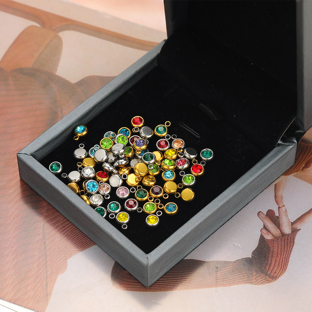 20pcs Zircon Beads Pendants St - đánh giá và giá Jewelry Making Gemstones
