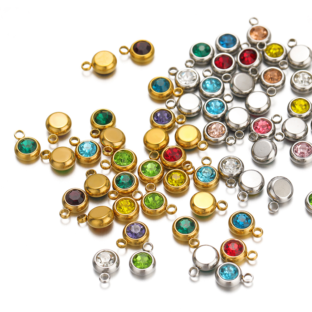 20pcs Zircon Beads Pendants St - đánh giá và giá Jewelry Making Gemstones