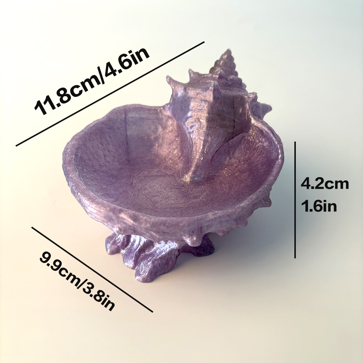Pearlescent Purple Conch-Shape - đánh giá và giá Jewelry Making Table