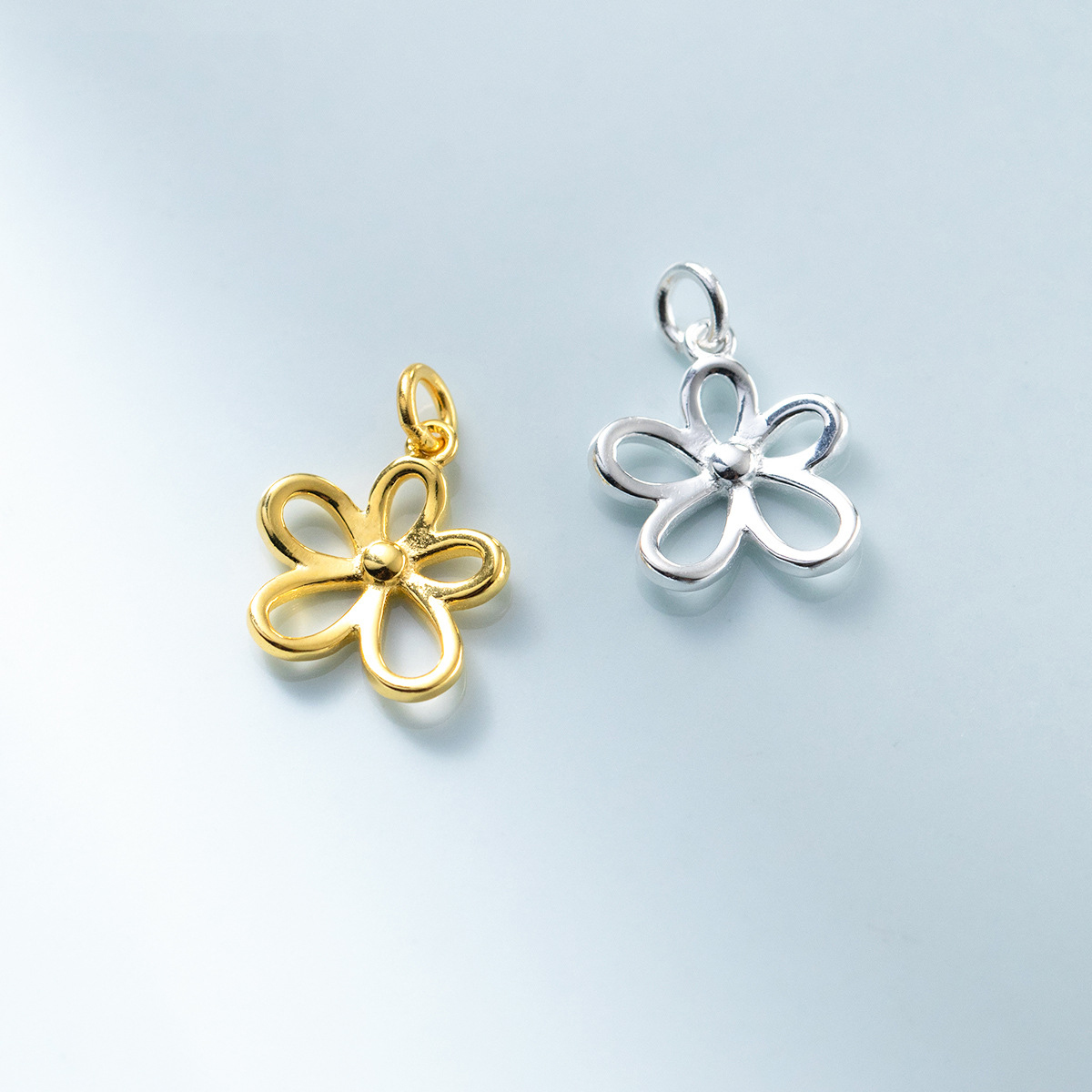 925 Sterling Silver Hollow Flo - đánh giá và giá Jewelry Making In La
