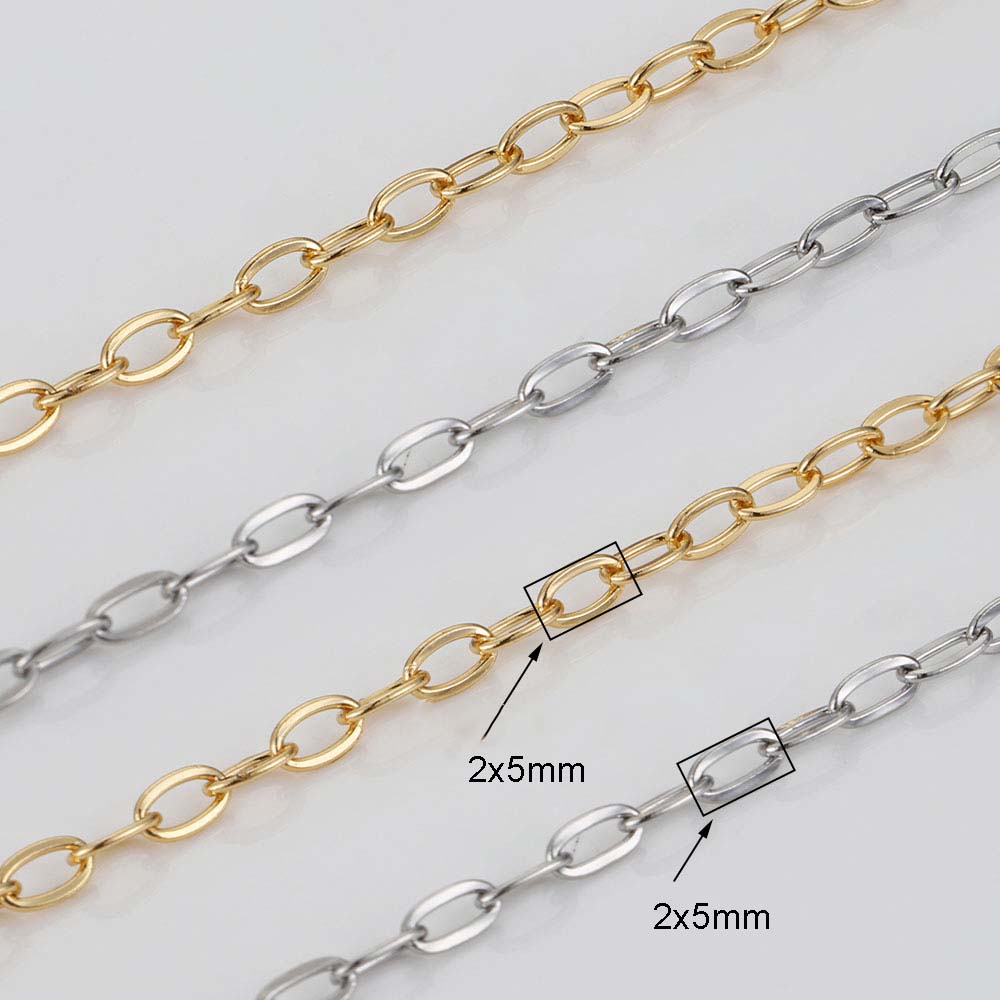 2M/Roll Stainless Steel 2x5mm  - đánh giá và giá Chain Roll Cable