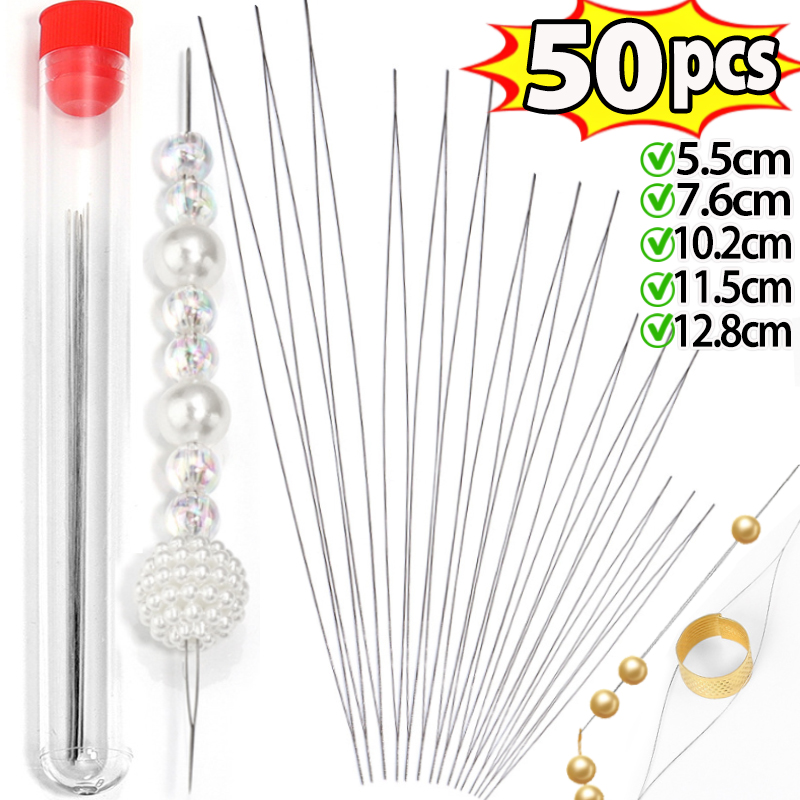 5/50PCS Beading Needles Seed B - đánh giá và giá Xtool Jewelry Making