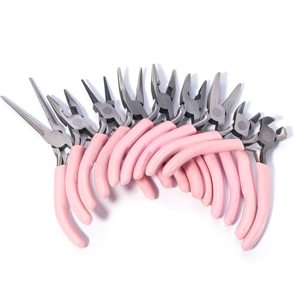 Portable Pink Stainless Steel  - đánh giá và giá Jewelry Making Pliers
