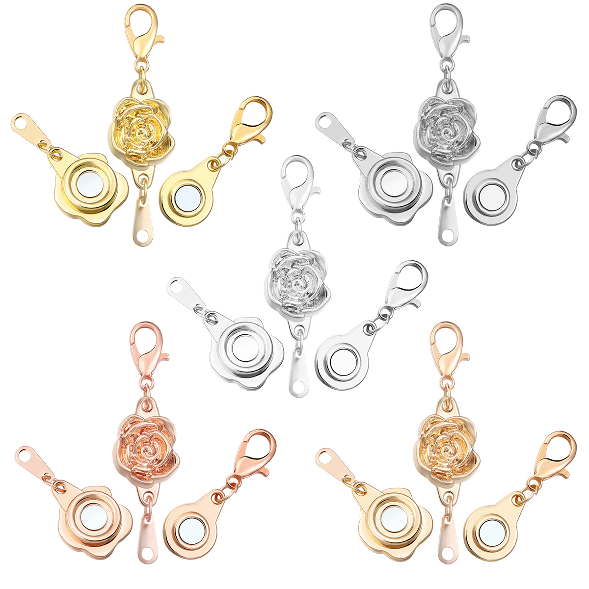 5pcs/lot Strong Magnetic Clasp - đánh giá và giá Jewelry Making Name